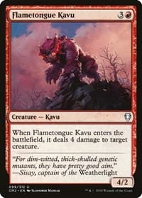 Flametongue Kavu - Commander Anthology Volume II - Magic: The Gathering card