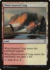 Wind-Scarred Crag - Commander Anthology Volume II - Magic: The Gathering card