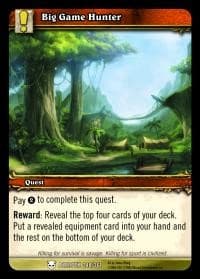 Big Game Hunter - Heroes of Azeroth - WoW card