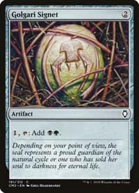 Golgari Signet (191) - Commander Anthology Volume II - Magic: The Gathering card