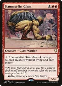 Hammerfist Giant - Commander Anthology Volume II - Magic: The Gathering card