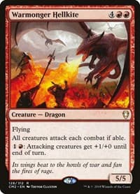 Warmonger Hellkite - Commander Anthology Volume II - Magic: The Gathering card