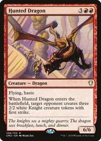 Hunted Dragon - Commander Anthology Volume II - Magic: The Gathering card