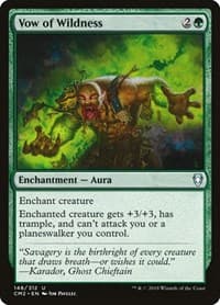 Vow of Wildness - Commander Anthology Volume II - Magic: The Gathering card