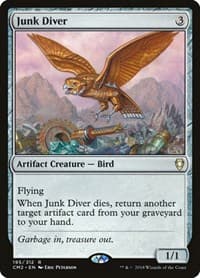 Junk Diver - Commander Anthology Volume II - Magic: The Gathering card
