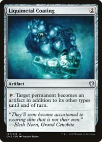 Liquimetal Coating - Commander Anthology Volume II - Magic: The Gathering card