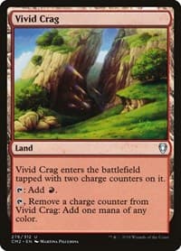Vivid Crag - Commander Anthology Volume II - Magic: The Gathering card