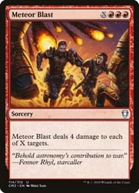 Meteor Blast - Commander Anthology Volume II - Magic: The Gathering card
