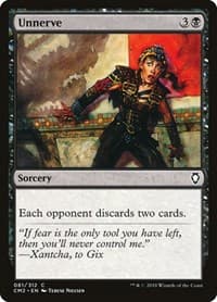 Unnerve - Commander Anthology Volume II - Magic: The Gathering card
