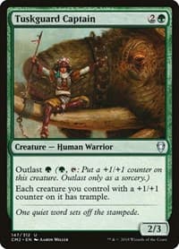 Tuskguard Captain - Commander Anthology Volume II - Magic: The Gathering card