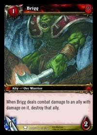 Brigg - Heroes of Azeroth - WoW card
