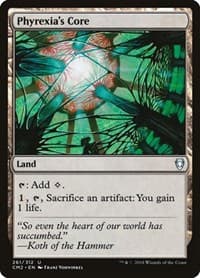 Phyrexia's Core - Commander Anthology Volume II - Magic: The Gathering card