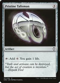 Pristine Talisman - Commander Anthology Volume II - Magic: The Gathering card
