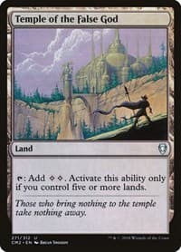 Temple of the False God (271) - Commander Anthology Volume II - Magic: The Gathering card
