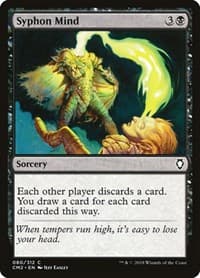 Syphon Mind - Commander Anthology Volume II - Magic: The Gathering card