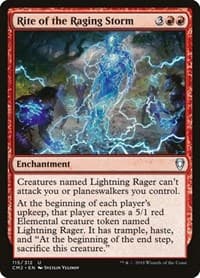 Rite of the Raging Storm - Commander Anthology Volume II - Magic: The Gathering card