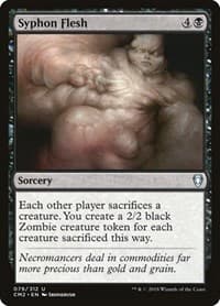 Syphon Flesh - Commander Anthology Volume II - Magic: The Gathering card