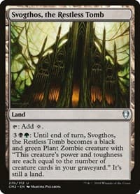 Svogthos, the Restless Tomb - Commander Anthology Volume II - Magic: The Gathering card