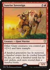 Sunrise Sovereign - Commander Anthology Volume II - Magic: The Gathering card