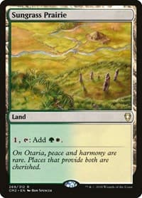 Sungrass Prairie - Commander Anthology Volume II - Magic: The Gathering card