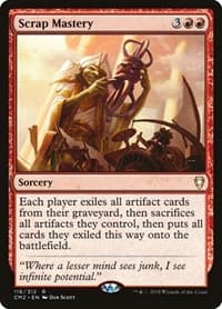 Scrap Mastery - Commander Anthology Volume II - Magic: The Gathering card