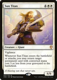 Sun Titan - Commander Anthology Volume II - Magic: The Gathering card