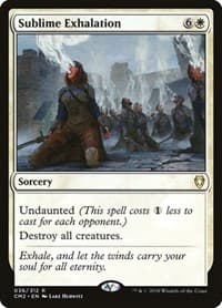 Sublime Exhalation - Commander Anthology Volume II - Magic: The Gathering card