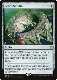 Seer's Sundial - Commander Anthology Volume II - Magic: The Gathering card