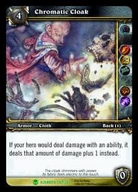 Chromatic Cloak - Heroes of Azeroth - WoW card