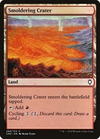 Smoldering Crater - Commander Anthology Volume II - Magic: The Gathering card