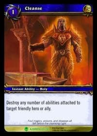 Cleanse - Heroes of Azeroth - WoW card