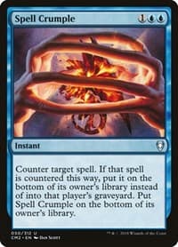 Spell Crumple - Commander Anthology Volume II - Magic: The Gathering card