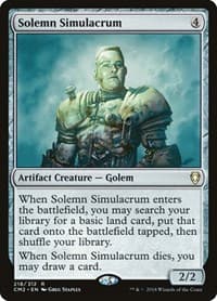 Solemn Simulacrum (218) - Commander Anthology Volume II - Magic: The Gathering card