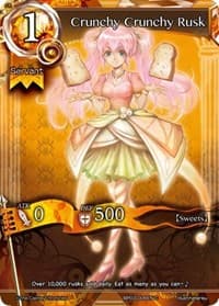 Crunchy Crunchy Rusk - The New World Order Admissions - The Caster Chronicles card