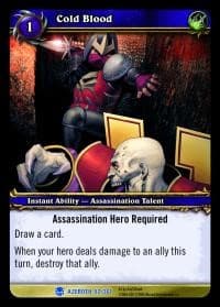 Cold Blood - Heroes of Azeroth - WoW card