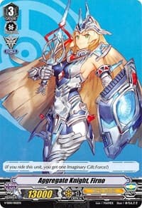 Aggregate Knight, Firno - V Start Deck 01: 2018 Free Experience Deck "Royal Paladin" - Cardfight Vanguard card