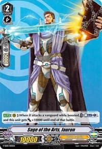 Sage of the Arts, Jauron - V Start Deck 01: 2018 Free Experience Deck "Royal Paladin" - Cardfight Vanguard card