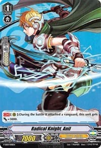 Radical Knight, Anil - V Start Deck 01: 2018 Free Experience Deck "Royal Paladin" - Cardfight Vanguard card