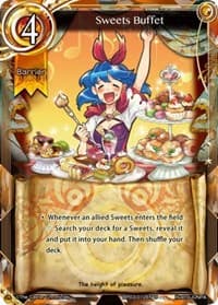 Sweets Buffet - The New World Order Admissions - The Caster Chronicles card