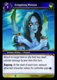 Crippling Poison - Heroes of Azeroth - WoW card