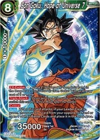 Son Goku, Hope of Universe 7 - Tournament of Power - Dragon Ball Super: Masters card