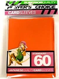 Player's Choice Standard Card Sleeves - Orange (60-Pack) - Player's Choice Card Sleeves - Card Sleeves card