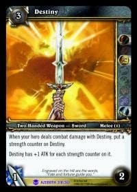 Destiny - Heroes of Azeroth - WoW card