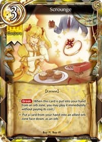 Scrounge - The New World Order Admissions - The Caster Chronicles card