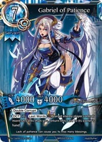 Gabriel of Patience - The New World Order Admissions - The Caster Chronicles card