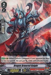 Dragon Armored Knight - V-TD02: Toshiki Kai - Cardfight Vanguard card
