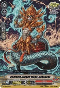 Demonic Dragon Mage, Rakshasa - V-TD02: Toshiki Kai - Cardfight Vanguard card