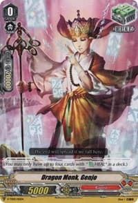 Dragon Monk, Genjo - V-TD02: Toshiki Kai - Cardfight Vanguard card
