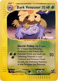 Dark Venusaur - 7 [Winner] - Best of Promos - Pokemon card