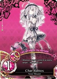 Char Rabios - The New World Order Admissions - The Caster Chronicles card